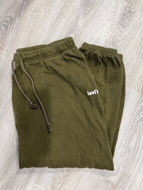 Levi's Olive Green Jogger Pants